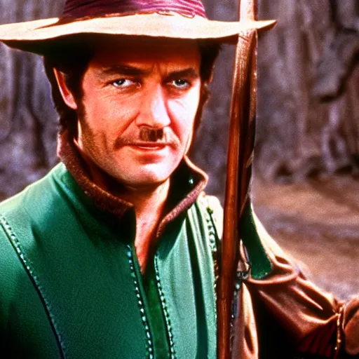 Image similar to still from Disney’s Robin Hood 1973, 4K details