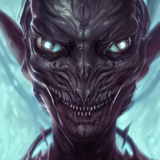 Image similar to undead half - dragon, anthropomorph, beautiful, detailed symmetrical close up portrait, intricate complexity, in the style of artgerm and ilya kuvshinov, magic the gathering art