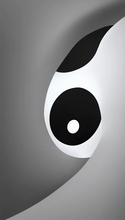 Image similar to Abstract representation of ying Yang concept, with Vray