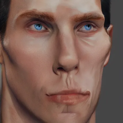 Image similar to Jerma in real life, realistic, very realistic, hyperrealistic, highly detailed, very detailed, extremely detailed, detailed, digital art, oil painting, trending on artstation, headshot and bodyshot, detailed face, very detailed face, extremely detailed face, HD Quality, 8k resolution