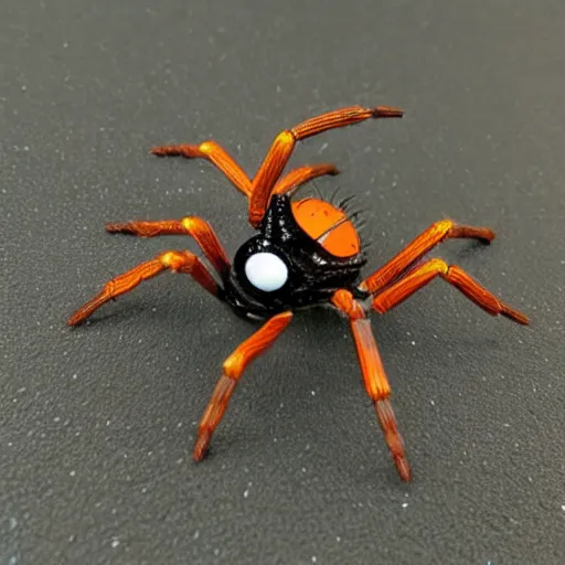 Prompt: Chibi female monster spider