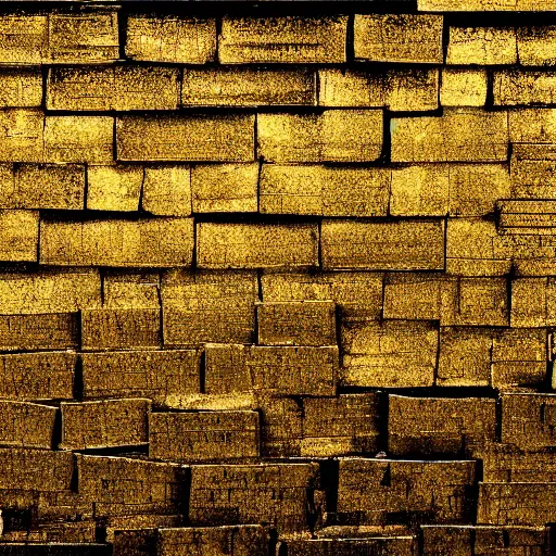 Prompt: walls of gold