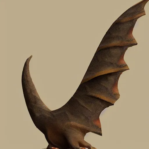 Prompt: medium sized brown feathered wyvern that stands on 2 legs with razor sharp teeth and sharp claws, extremely detailed, 4 k