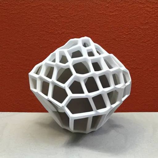 3d printed hexa planter, Voronoi, parametric design | Stable Diffusion ...