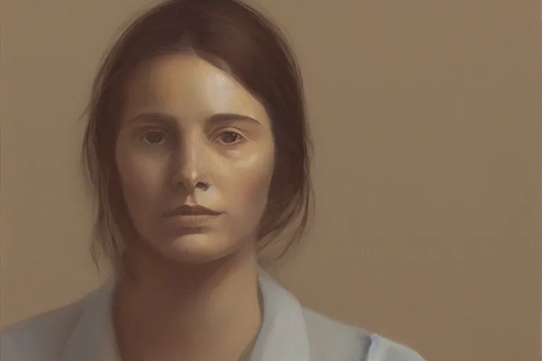 Image similar to woman portrait artwork by tim eitel