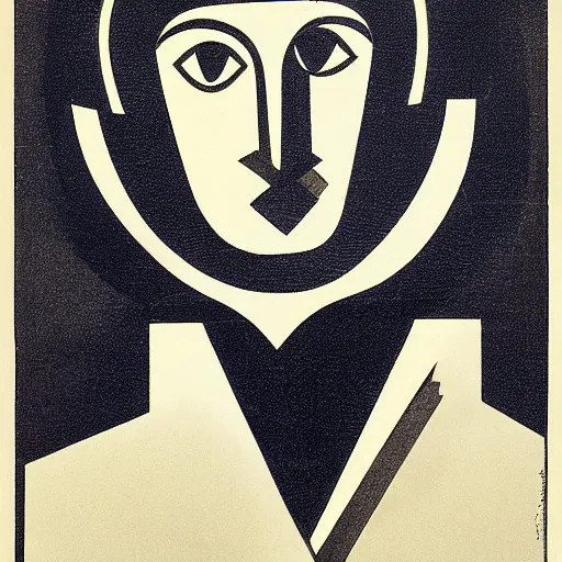 Prompt: a poster of a young man wearing a helmet. by ismael nery, wyndham lewis. behance, international typographic style, soviet propaganda, american propaganda, fauvism