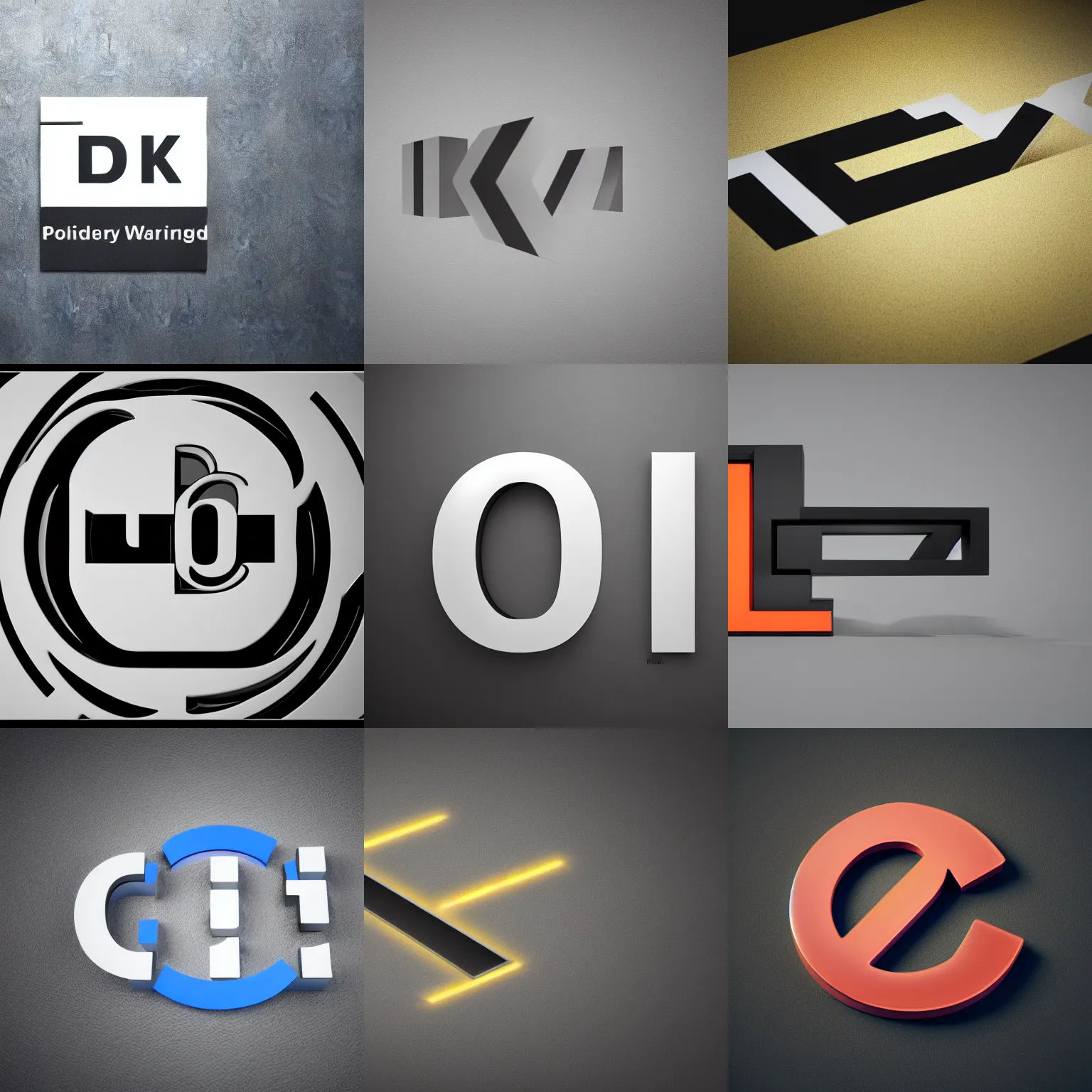 Prompt: modern logo with the letter u, photorealistic, 8k, award winning, octane render