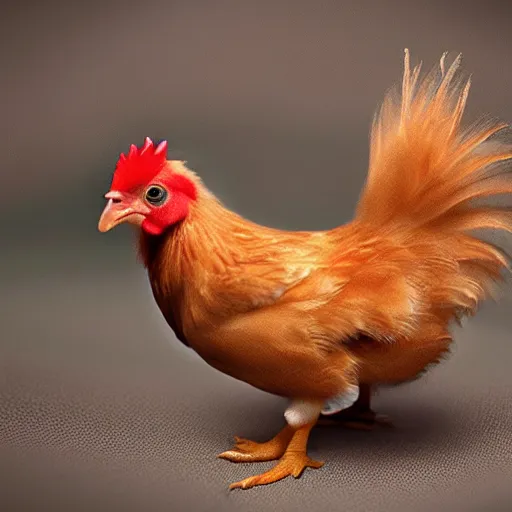 Image similar to baby chicken, photo realistic, cool