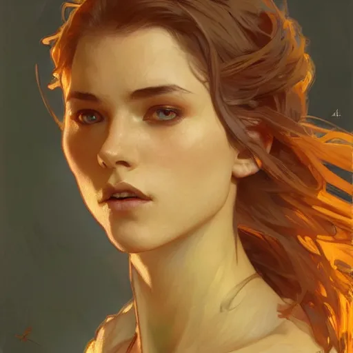 Prompt: digital character concept art by artgerm and greg rutkowski and alphonse mucha. wide open female mouth, close - up, defiant, light effect, 8 k, hyper detailed, intricate, elegant, digital painting, artstation, smooth, sharp focus