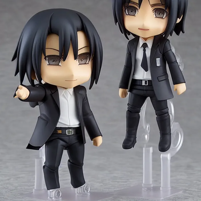 Image similar to Keanu Reeves, An anime nendoroid of Keanu Reeves, figurine, detailed product photo