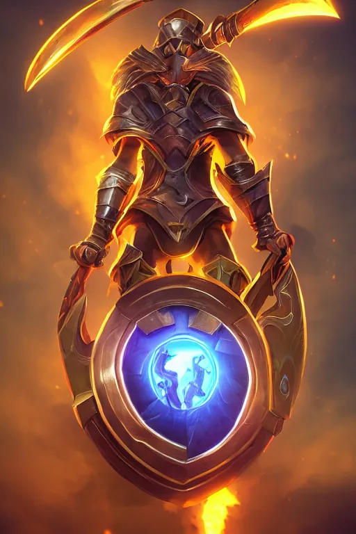 Image similar to shield fantasy epic legends game icon stylized digital illustration radiating a glowing aura global illumination ray tracing hdr fanart arstation by ian pesty and katarzyna da „ bek - chmiel