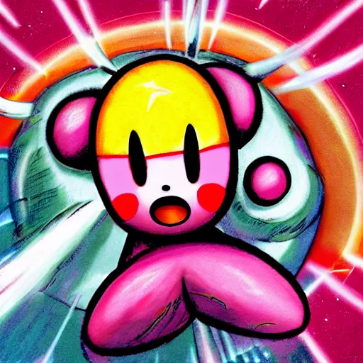 Prompt: Kirby