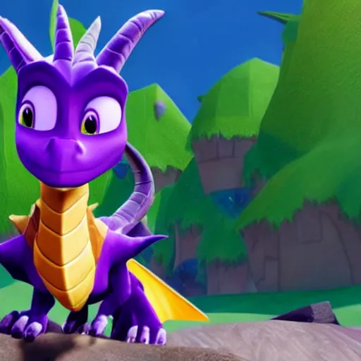 Image similar to photo of spyro