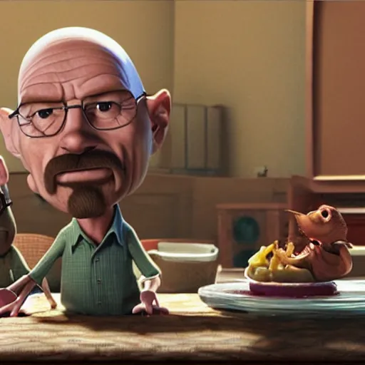 Image similar to walter white in ratatouille