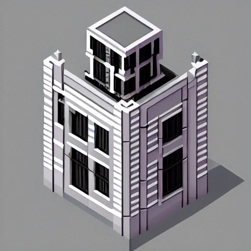 Image similar to a spooky ghost. isometric, voxels, game art.