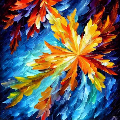 Image similar to Fractal Artwork by Missy Gainer, deviantart, style of Leonid Afremov