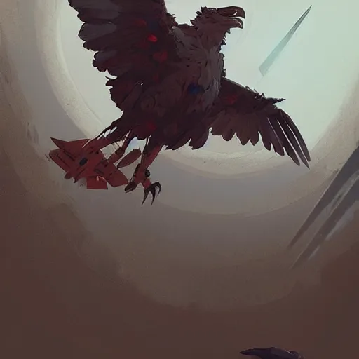 Prompt: 👨‍🚀🦅, digital Art, Greg rutkowski, Trending artstation,cinematographic