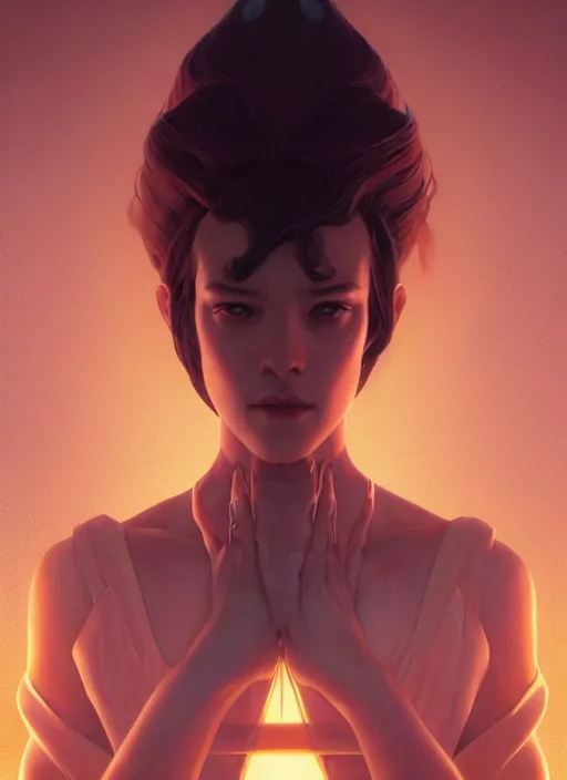 Prompt: symmetry, concept art by artgerm, distance portrait of a hyper realistic, frowning, sad bobby - six - killer from the rebel by greg rutkowski, alphonse mucha, octane render, highly detailed, high quality, 8 k, soft lighting, path traced, and uang guangjian and gil elvgren, symmetry!!