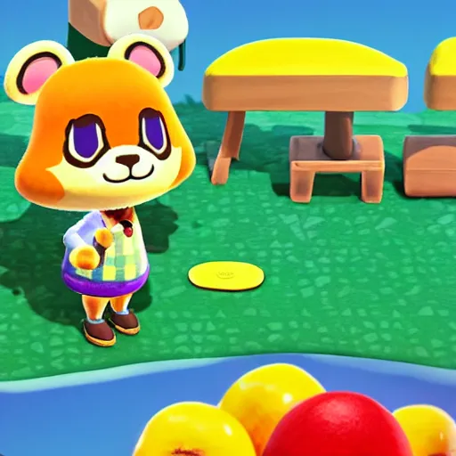 Image similar to animal crossing isabelle artwork