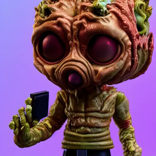 Image similar to demogorgan funko pop, 4k realistic photo