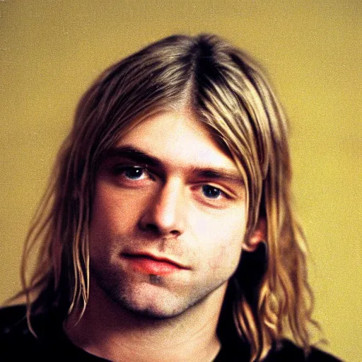 Image similar to kurt cobain does the laudry, high quality photo,
