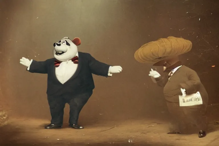 Prompt: a picture of biggie cheese drops the sickest beat in 1 9 th century england, hd, 8 k