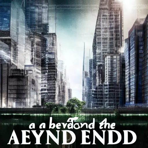 Prompt: a city beyond the edge of reality