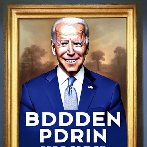 Image similar to joe biden presidential portrait