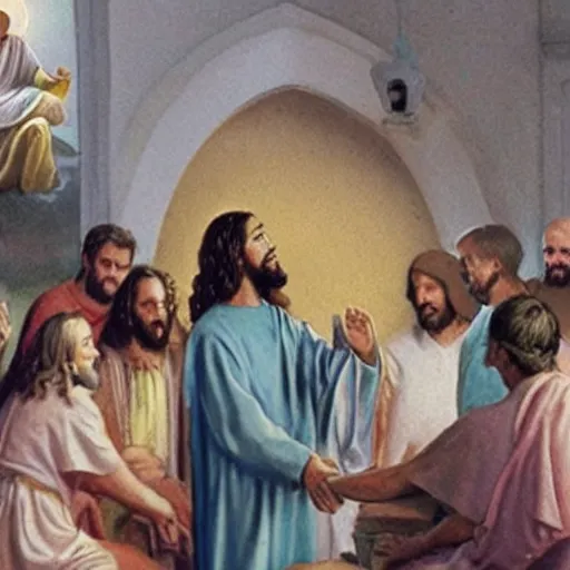 Image similar to a jesus - inspired cancer treatment