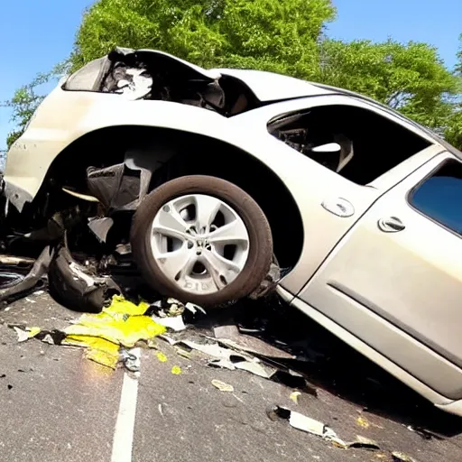 Image similar to car crash, ultra hd 4 k