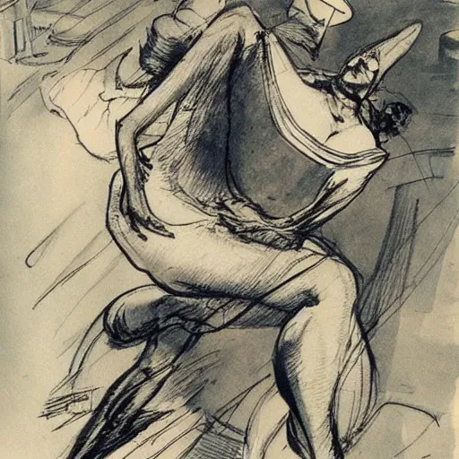 Prompt: “by Heinrich kley”