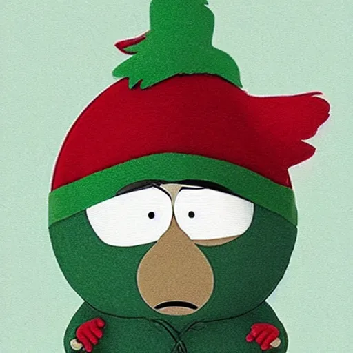 Prompt: member berry from south park, realistic,