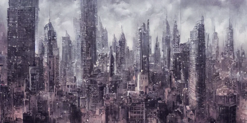 Prompt: city by james paick