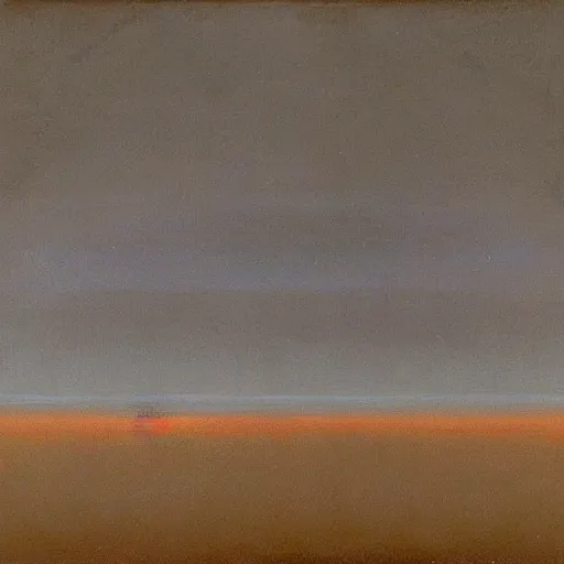 Image similar to the abstract painting'arctic void ', by caspar david friedrich!!!, by rothko!!!