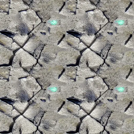 Image similar to seamless video game stone texture, digital art, unreal engine, 4 k