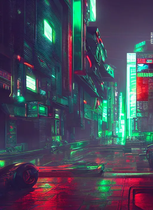 Image similar to red dragon and green dragon in cyberpunk city, ultra detailed, trending on artstation, concept art, octane render, unreal engine,