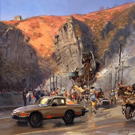 Image similar to by James Gurney