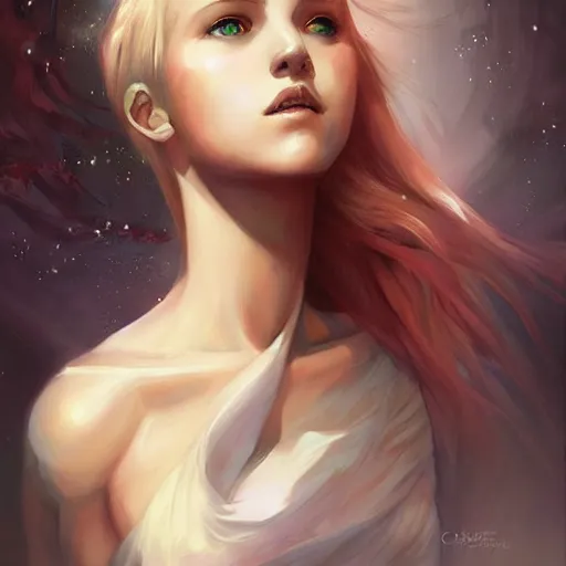 Prompt: artwork by charlie bowater