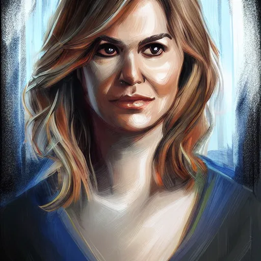 Image similar to olivia benson, digital painting, ultradetailed, artstation, ultradetailed, pinterest,