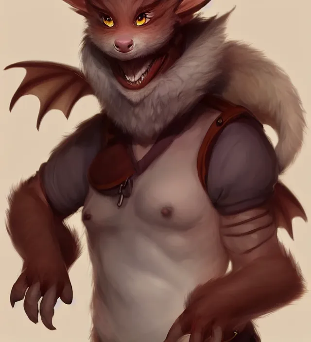 Prompt: character concept art of a cute young male anthropomorphic furry dragon | | cute - fine - face, pretty face, key visual, realistic shaded perfect face, fine details by stanley artgerm lau, wlop, rossdraws, james jean, andrei riabovitchev, marc simonetti, and sakimichan, trending on artstation