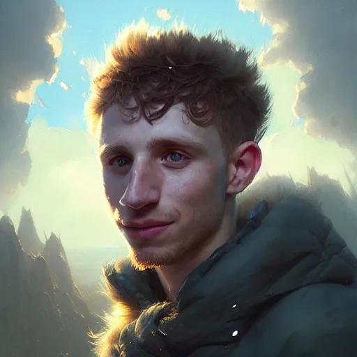 Image similar to highly detailed portrait of cooper kupp's face in the shape of a cup, unreal engine, fantasy art by greg rutkowski, loish, rhads, ferdinand knab, makoto shinkai and lois van baarle, ilya kuvshinov, rossdraws, tom bagshaw, global illumination, radiant light, detailed and intricate environment