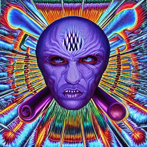 Image similar to Tool Album Art, Alex Grey