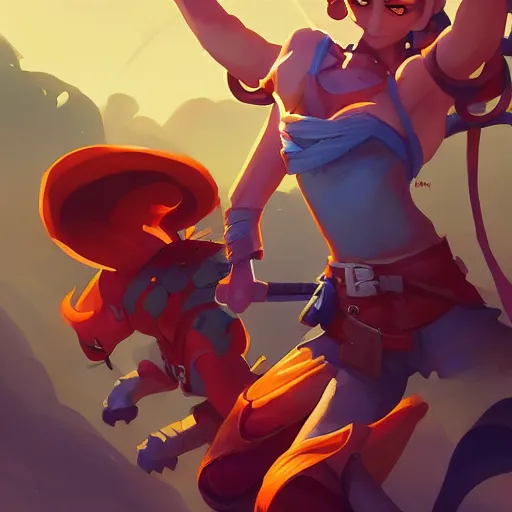 Prompt: new clash royal characters, behance hd by jesper ejsing, by rhads, makoto shinkai and lois van baarle, ilya kuvshinov, rossdraws global illumination