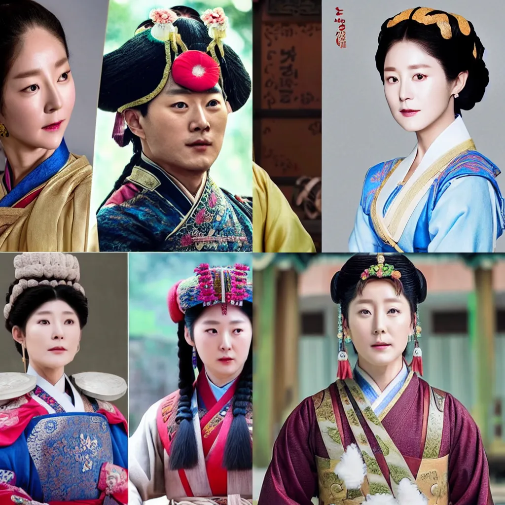 Prompt: Dae Jang Geum as a sageuk from the 2020\'s