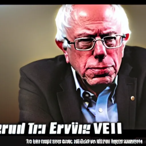 Prompt: Bernie Sanders in the style of GTA IV loading screen