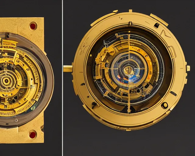 Image similar to 5 0 mm photography of a holy golden antikythera mechanism. highly immaculate detailed 8 k. intricate. lifelike. nikon d 8 5 0. tiltshit. motion blur. dof