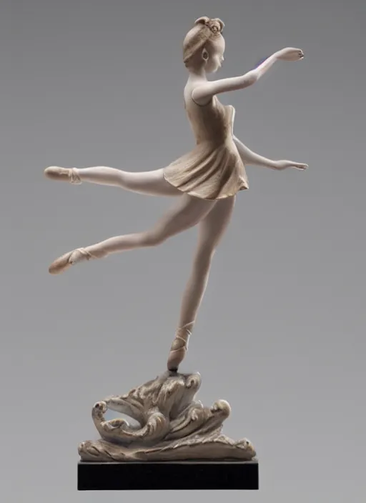 Image similar to the ballerina porcelain statue