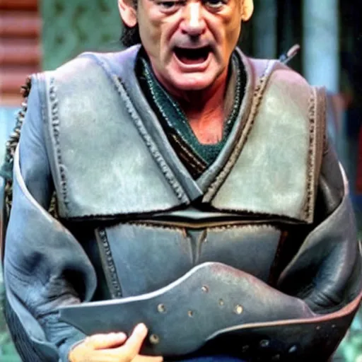 Image similar to bill murray as a klingon