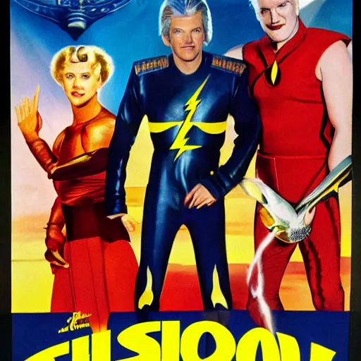 Image similar to flash gordon, poster movie