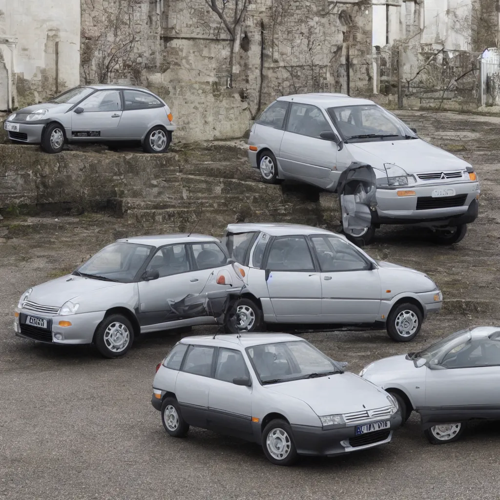 Prompt: a photo of a citroen xantia